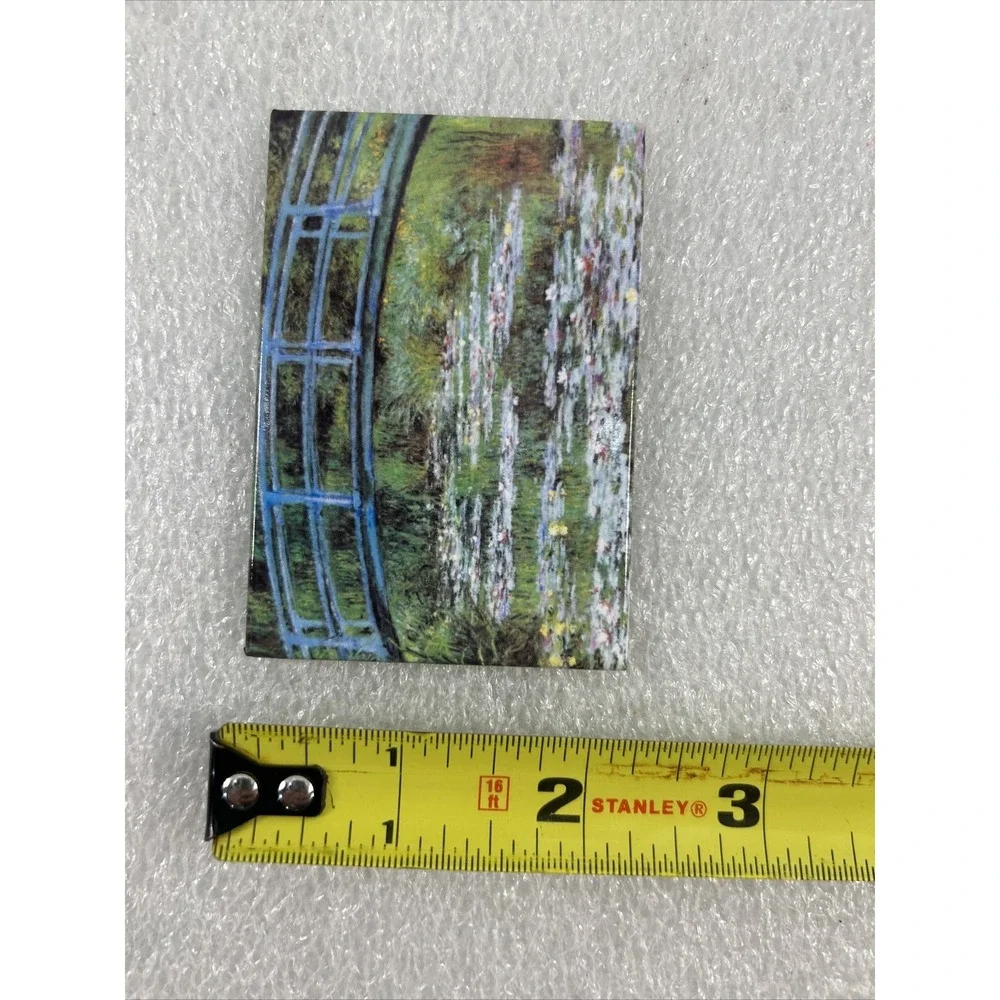 Le Point Japonais 1899 Japan Bridge Claude Monet Souvenir Refrigerator Magnet